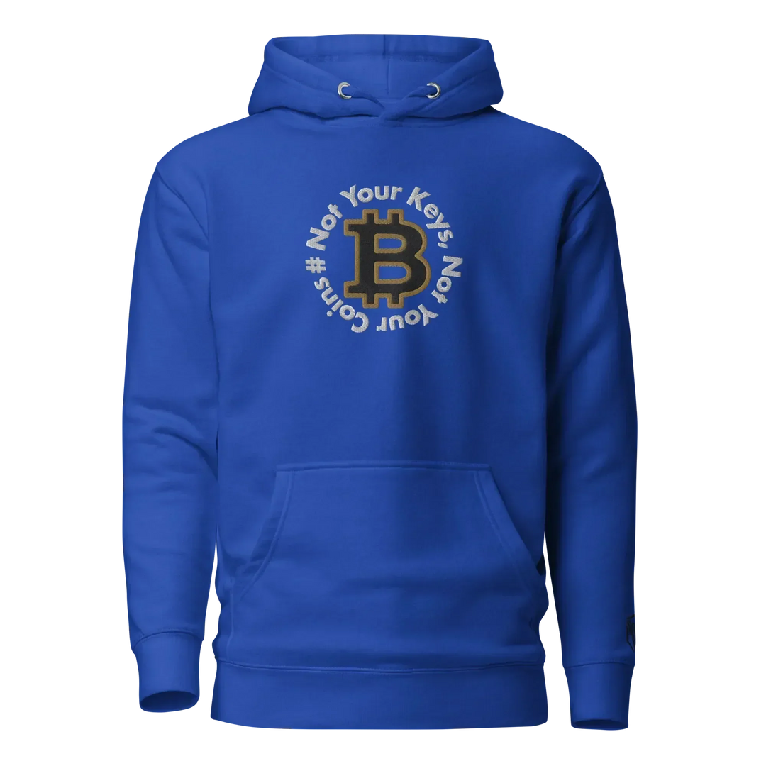 Bitcoin Hoodie NYKNYC Circles Black - Bitcoin Hoodie NYKNYC Circles Black - Deep Node / S | Exklusive Hoodie Streetwear von HODL®