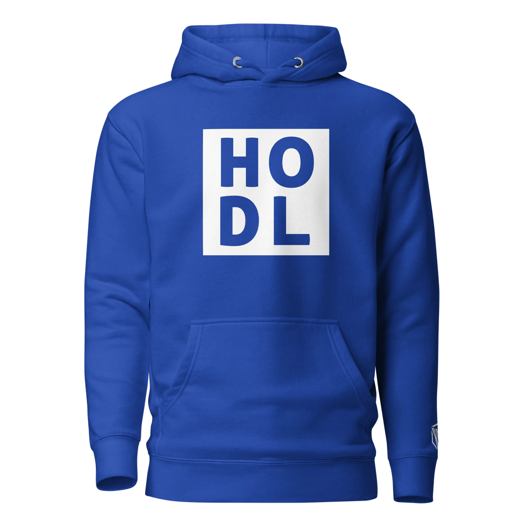 ENTWURF HODL HOODIE BIG White BOX - ENTWURF HODL HOODIE BIG White BOX - Team Royal / S | Exklusive Hoodie Streetwear von HODL®