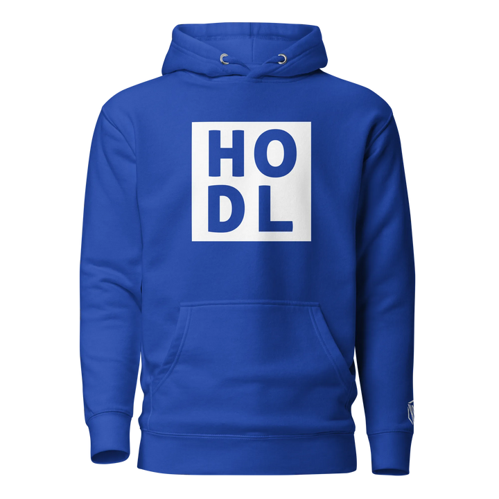 ENTWURF HODL HOODIE BIG White BOX - ENTWURF HODL HOODIE BIG White BOX - Team Royal / S | Exklusive Hoodie Streetwear von HODL®