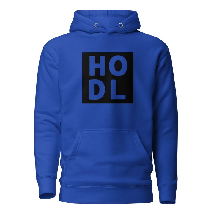 ENTWURF HODL HOODIE BIG BLACK BOX - ENTWURF HODL HOODIE BIG BLACK BOX - Team Royal / S | Exklusive Hoodie Streetwear von HODL®