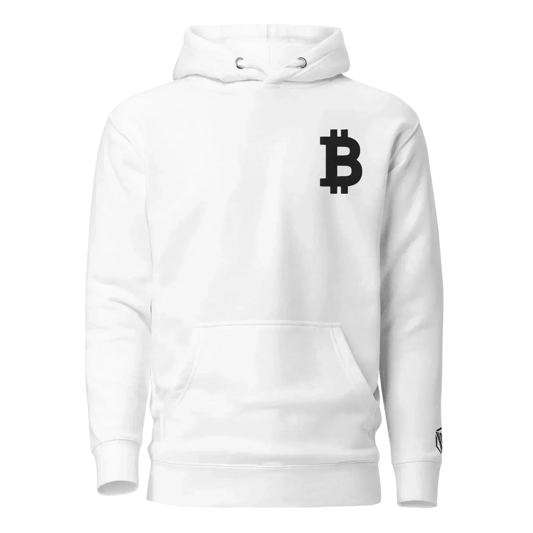 Bitcoin Hoodie Big B Black - Bitcoin Hoodie Big B Black - Genesis Mint / S | Exklusive Hoodie Streetwear von HODL®