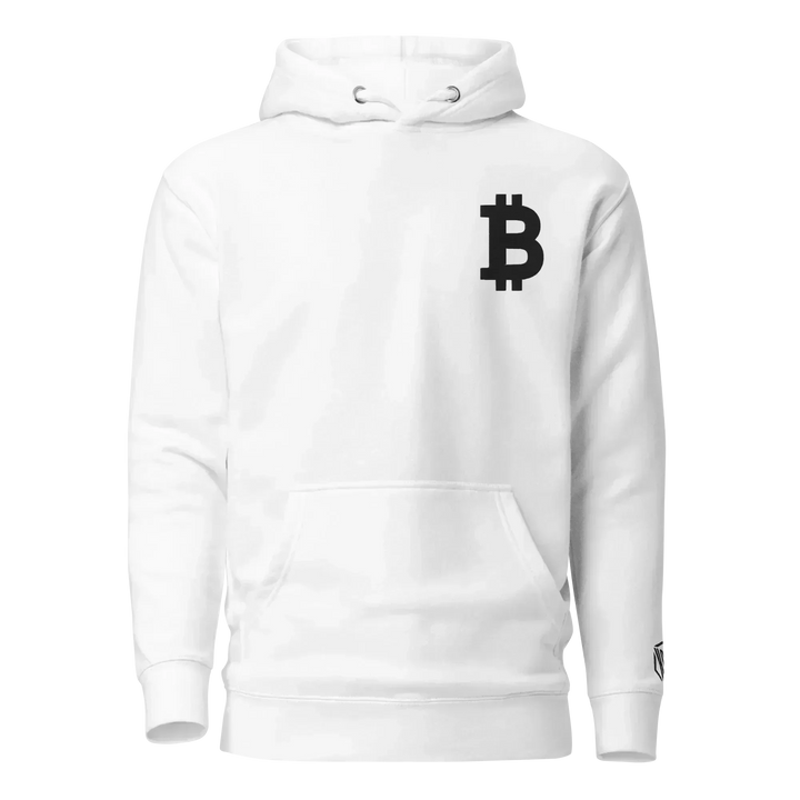 Bitcoin Hoodie Big B Black - Bitcoin Hoodie Big B Black - Genesis Mint / S | Exklusive Hoodie Streetwear von HODL®