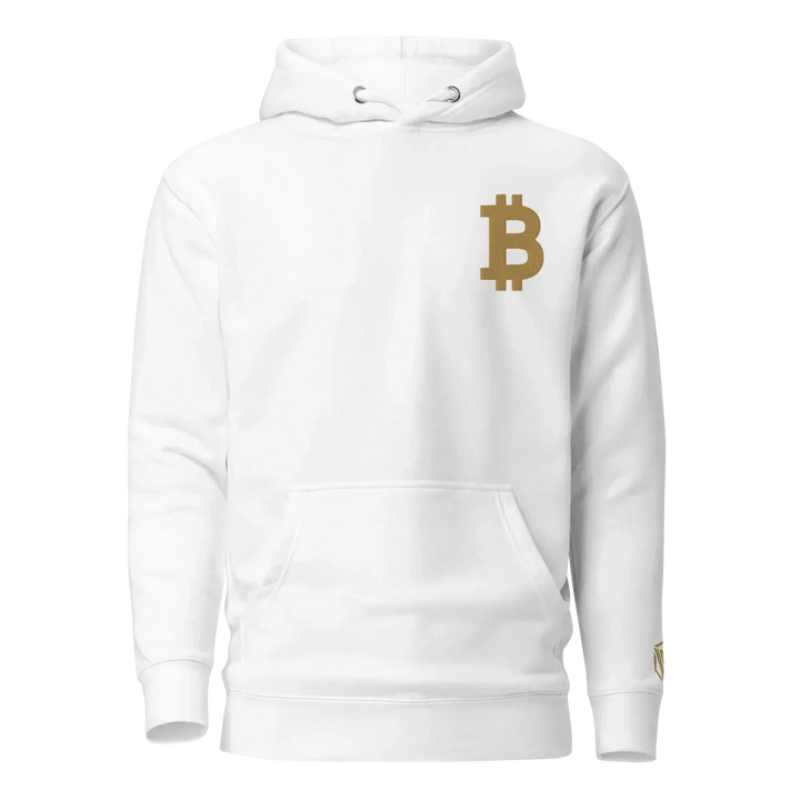Bitcoin Hoodie Big B Gold - Bitcoin Hoodie Big B Gold - Genesis Mint / S | Exklusive Hoodie Streetwear von HODL®