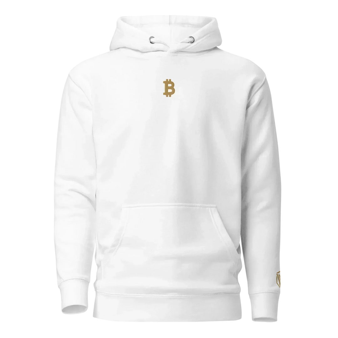 Bitcoin Hoodie Gold - Bitcoin Hoodie Gold - Genesis Mint / S | Exklusive Hoodie Streetwear von HODL®