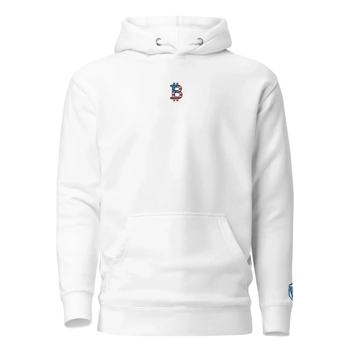 Bitcoin Hoodie USA Edition - Bitcoin Hoodie USA Edition - Genesis Mint / S | Exklusive Hoodie Streetwear von HODL®