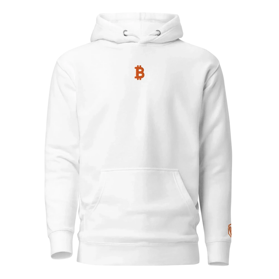 Bitcoin Hoodie Orange - Bitcoin Hoodie Orange - Genesis Mint / S | Exklusive Hoodie Streetwear von HODL®