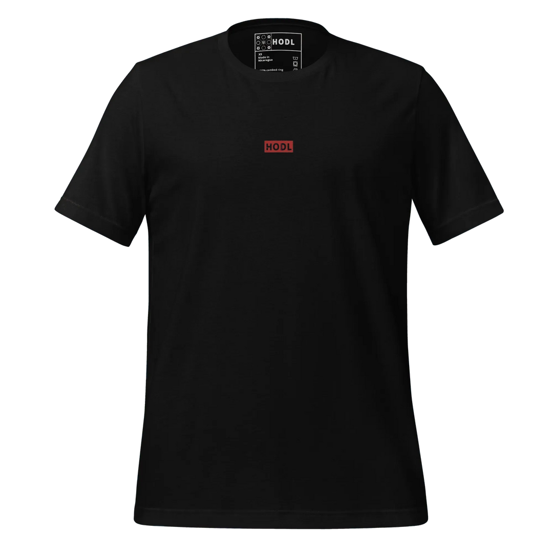 HODL T-Shirt Red Box Baby - HODL T-Shirt Red Box Baby - Private Key / XS | Exklusive T-Shirt Streetwear von HODL®