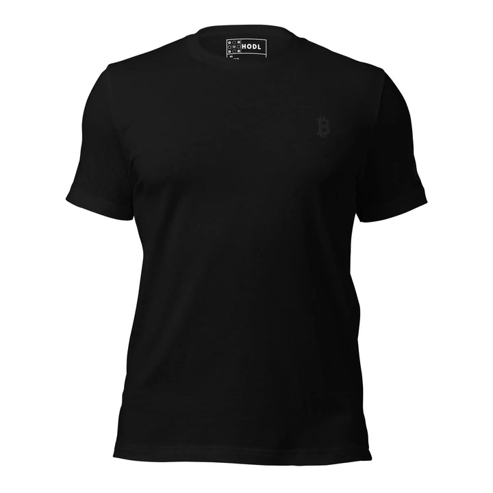 Bitcoin T-Shirt Black Flat - Bitcoin T-Shirt Black Flat - Private Key / XS | Exklusive T-Shirt Streetwear von HODL®