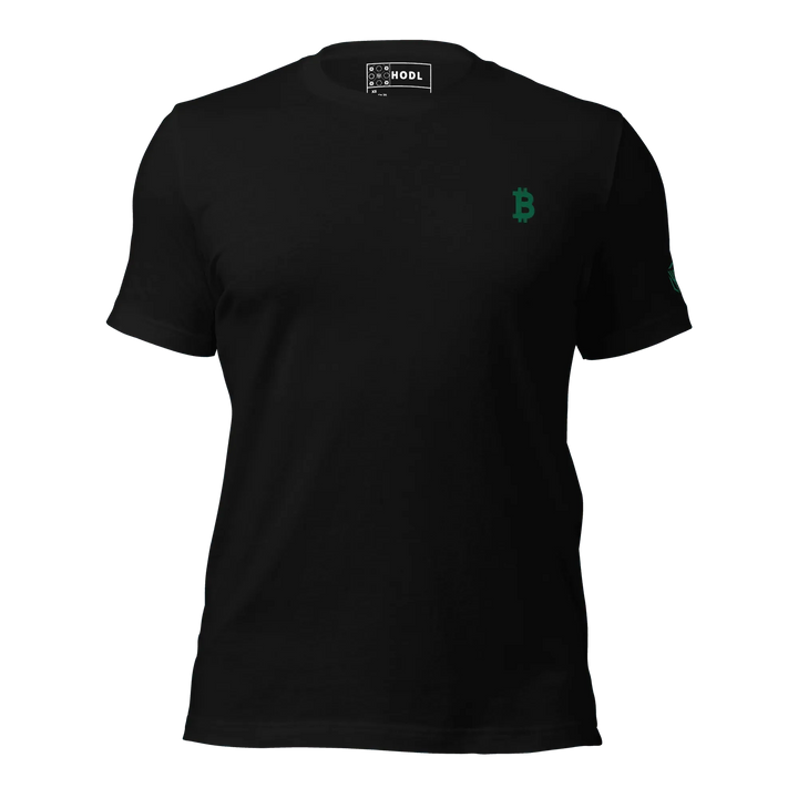 Bitcoin T-Shirt Green - Bitcoin T-Shirt Green - Private Key / XS | Exklusive T-Shirt Streetwear von HODL®
