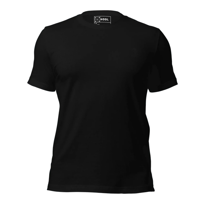 Bitcoin T-Shirt Black Outline - Bitcoin T-Shirt Black Outline - Private Key / XS | Exklusive T-Shirt Streetwear von HODL®