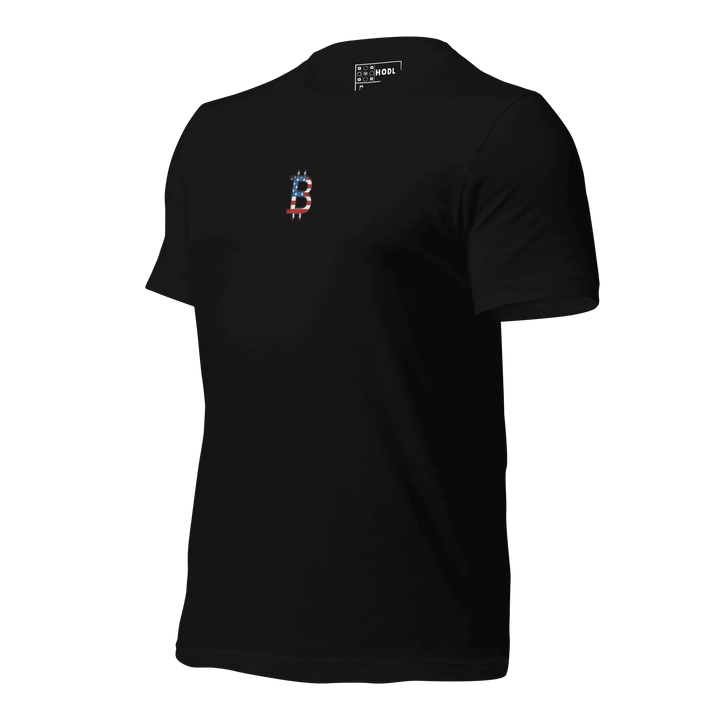 Bitcoin T-Shirt USA Center - Bitcoin T-Shirt USA Center - Private Key / XS | Exklusive T-Shirt Streetwear von HODL®