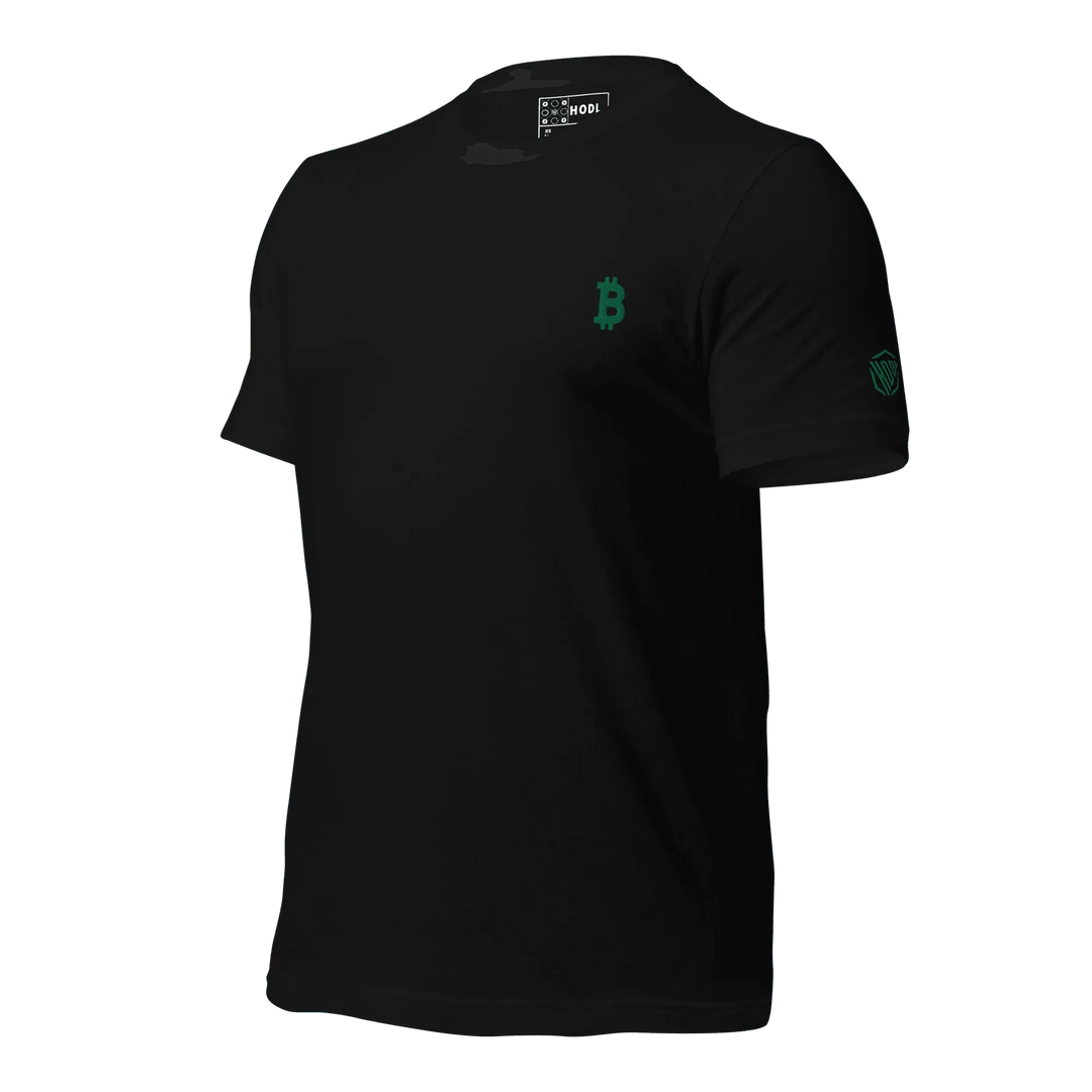 Bitcoin T-Shirt Green - Bitcoin T-Shirt Green - Private Key / XS | Exklusive T-Shirt Streetwear von HODL®