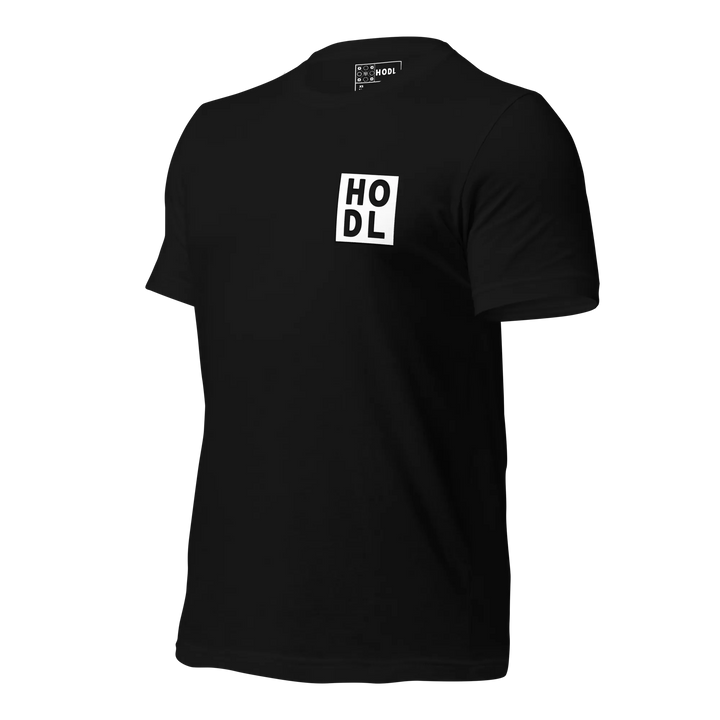 HODL T-Shirt White Box Chest - HODL T-Shirt White Box Chest - Private Key / XS | Exklusive T-Shirt Streetwear von HODL®
