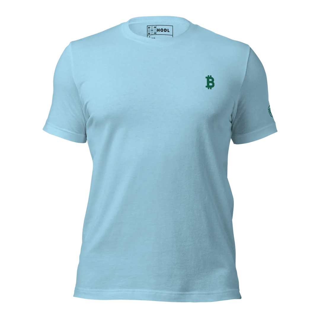 Bitcoin T-Shirt Green - Bitcoin T-Shirt Green - Private Key / XS | Exklusive T-Shirt Streetwear von HODL®