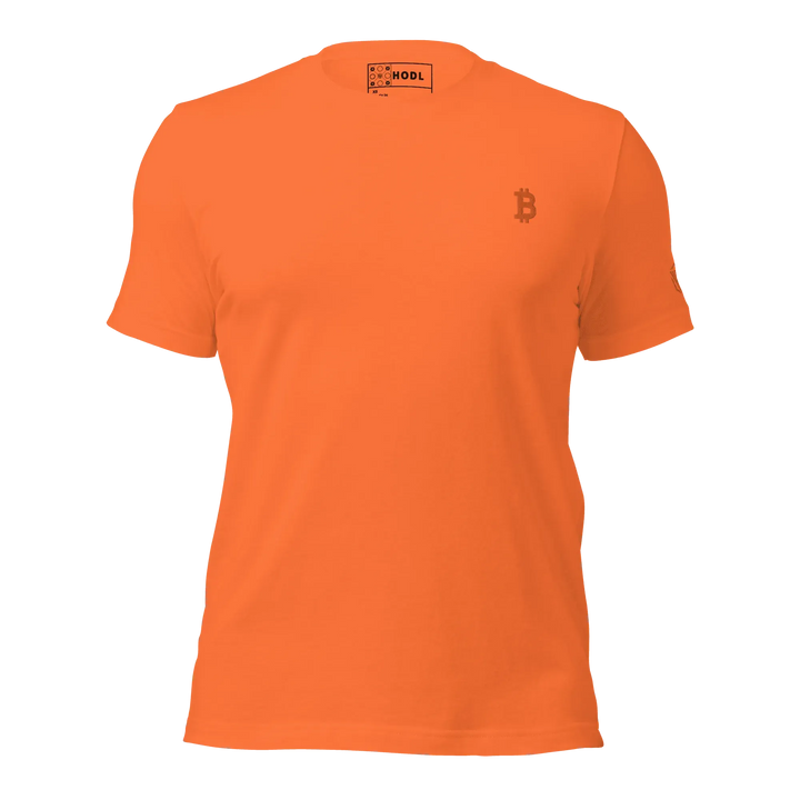 Bitcoin T-Shirt Orange - Bitcoin T-Shirt Orange - Satsignal / XS | Exklusive T-Shirt Streetwear von HODL®