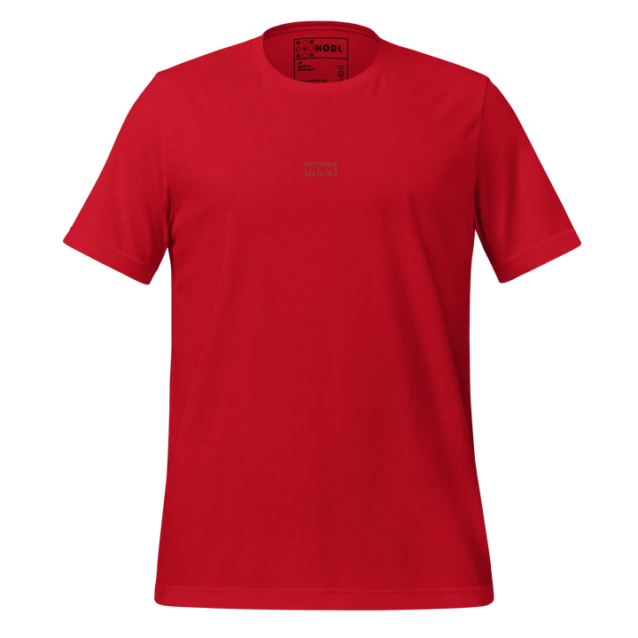 HODL T-Shirt Red Box Baby - HODL T-Shirt Red Box Baby - Red Pill / XS | Exklusive T-Shirt Streetwear von HODL®