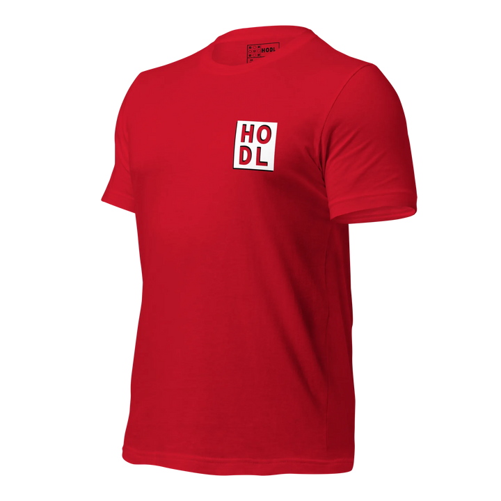 HODL T-Shirt White Box Chest - HODL T-Shirt White Box Chest - Private Key / XS | Exklusive T-Shirt Streetwear von HODL®