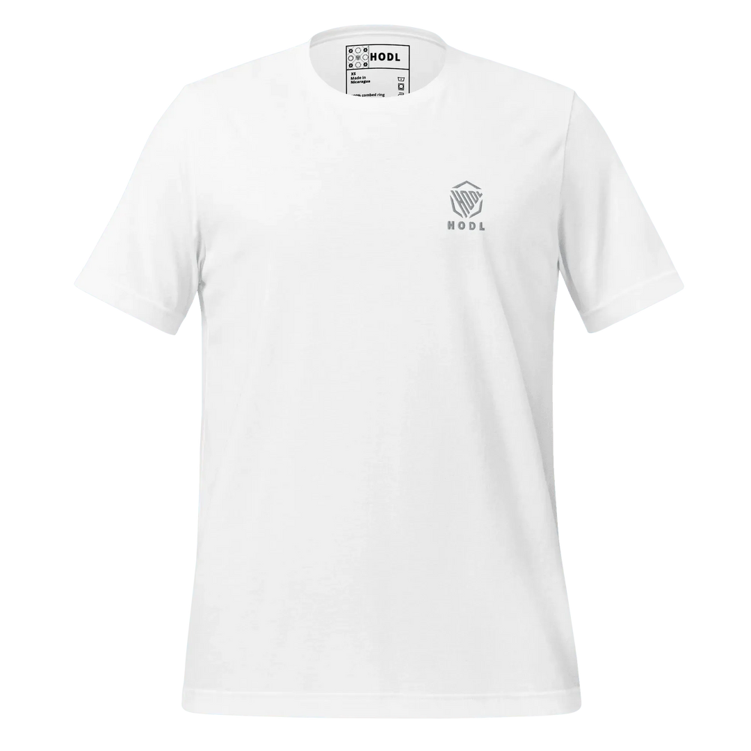 HODL T-Shirt – Silver Logo Stick - HODL T-Shirt – Silver Logo Stick - Genesis Mint / XS | Exklusive T-Shirt Streetwear von HODL®