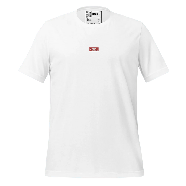 HODL T-Shirt Red Box Clear - HODL T-Shirt Red Box Clear - Genesis Mint / XS | Exklusive T-Shirt Streetwear von HODL®
