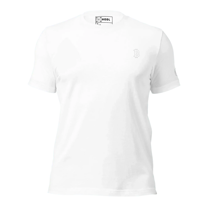 Bitcoin T-Shirt White Outline - Bitcoin T-Shirt White Outline - Genesis Mint / XS | Exklusive T-Shirt Streetwear von HODL®