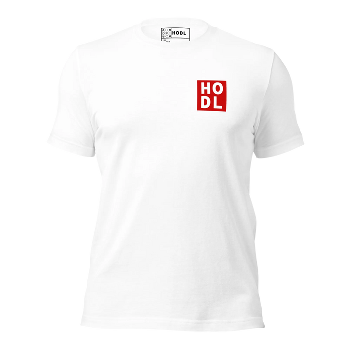 HODL T-Shirt Red Box Chest - HODL T-Shirt Red Box Chest - Genesis Mint / XS | Exklusive T-Shirt Streetwear von HODL®