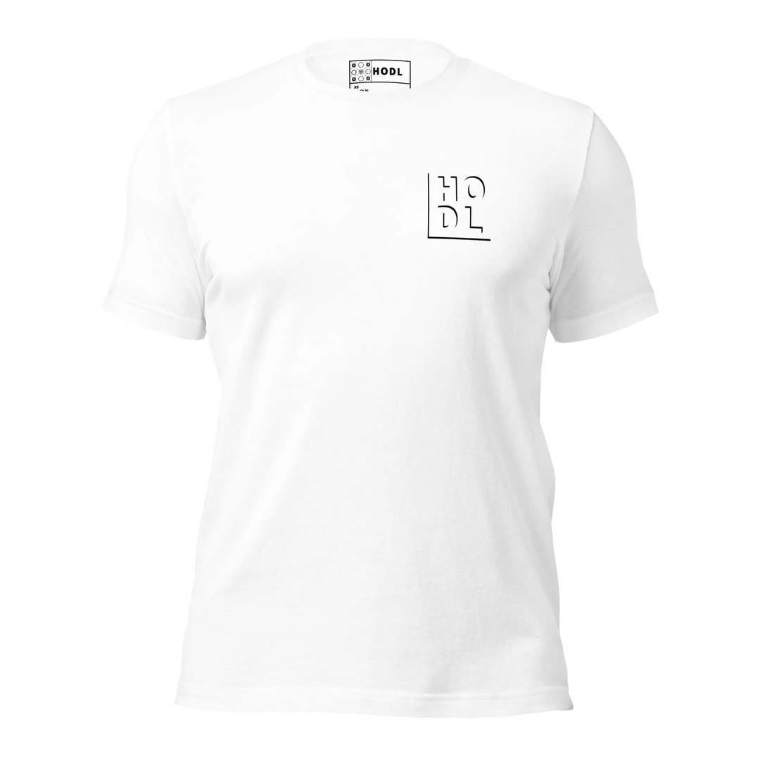 HODL T-Shirt White Box Chest - HODL T-Shirt White Box Chest - Genesis Mint / XS | Exklusive T-Shirt Streetwear von HODL®