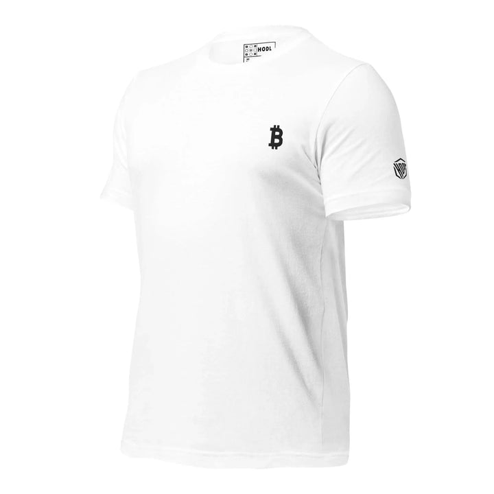 Bitcoin T-Shirt Black Flat - Bitcoin T-Shirt Black Flat - Private Key / XS | Exklusive T-Shirt Streetwear von HODL®