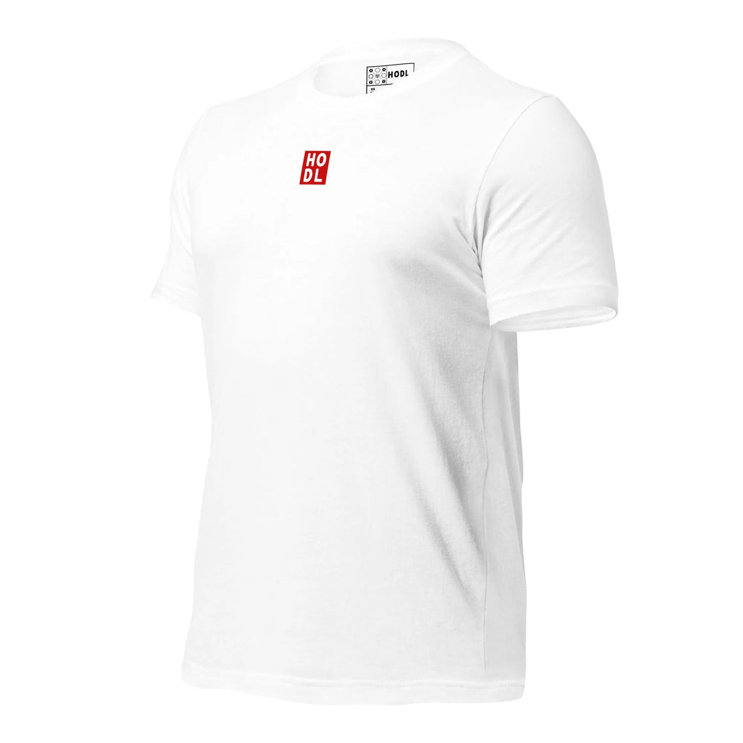 HODL T-Shirt Big Red Box Mini - HODL T-Shirt Big Red Box Mini - Private Key / XS | Exklusive T-Shirt Streetwear von HODL®