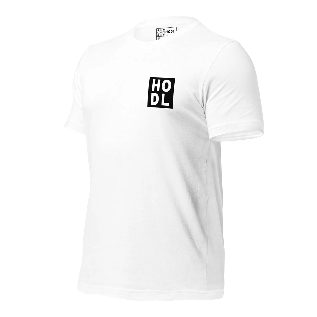 HODL T-Shirt Black Box Chest - HODL T-Shirt Black Box Chest - Private Key / XS | Exklusive T-Shirt Streetwear von HODL®