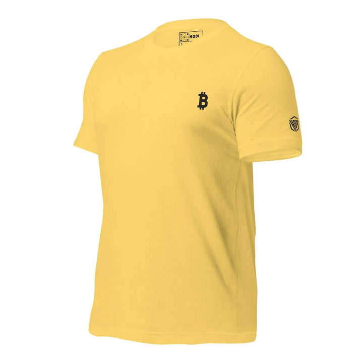 Bitcoin T-Shirt Black Flat - Bitcoin T-Shirt Black Flat - Private Key / XS | Exklusive T-Shirt Streetwear von HODL®